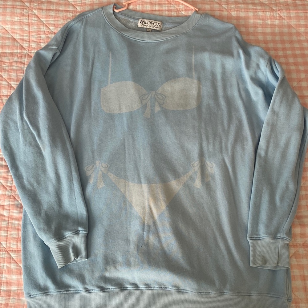 Wildfox Couture Bikini Sweatshirt